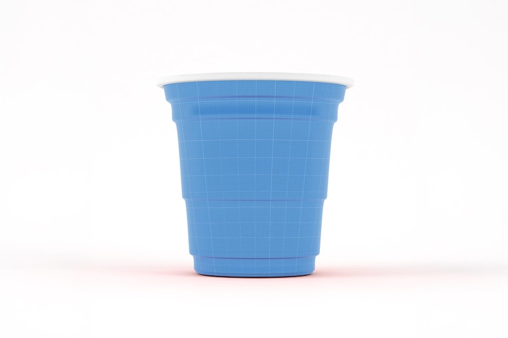 PSD modèle de coupe en plastique