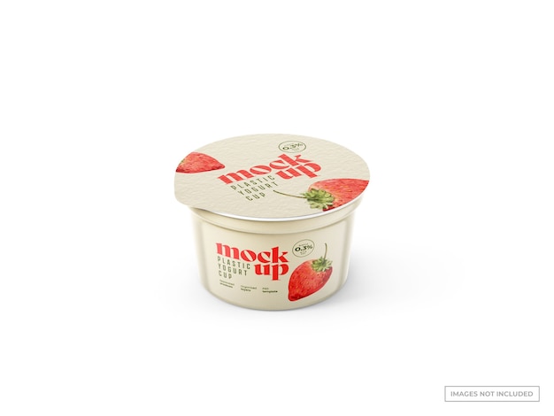 Modèle de coupe de yogourt