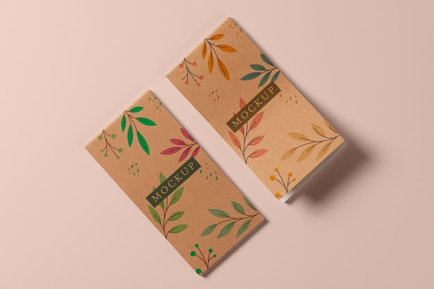 Modèle de couverture du carnet de notes