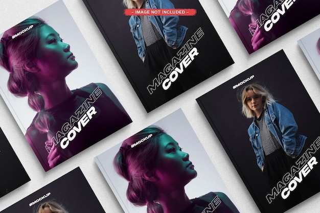 Modèle de couverture de magazine