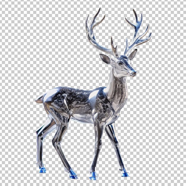 PSD modèle en cristal d'un cerf