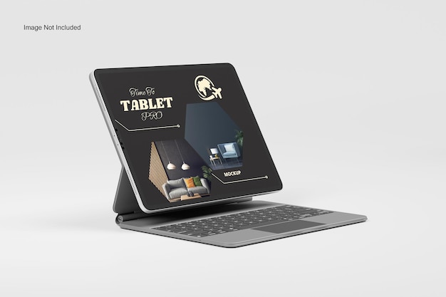 Modèle d'écran de la tablette