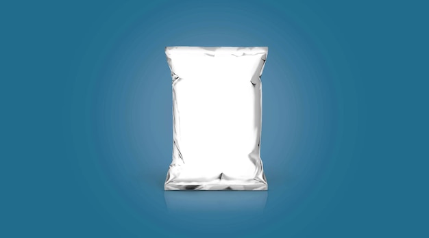 Modèle d'emballage du sac à chips