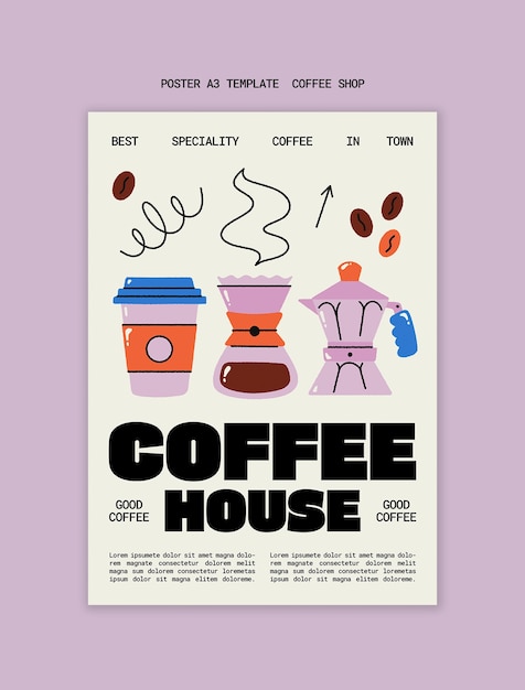 Modèle d'entreprise de café