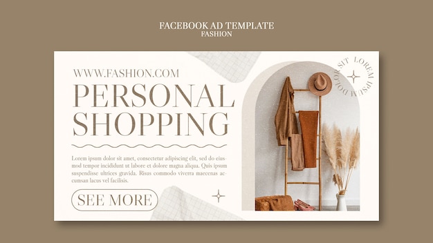 Modèle de Facebook pour l'industrie de la mode