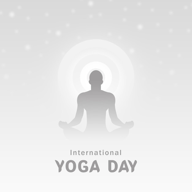 Modèle de fichier psd pour la journée internationale du yoga
