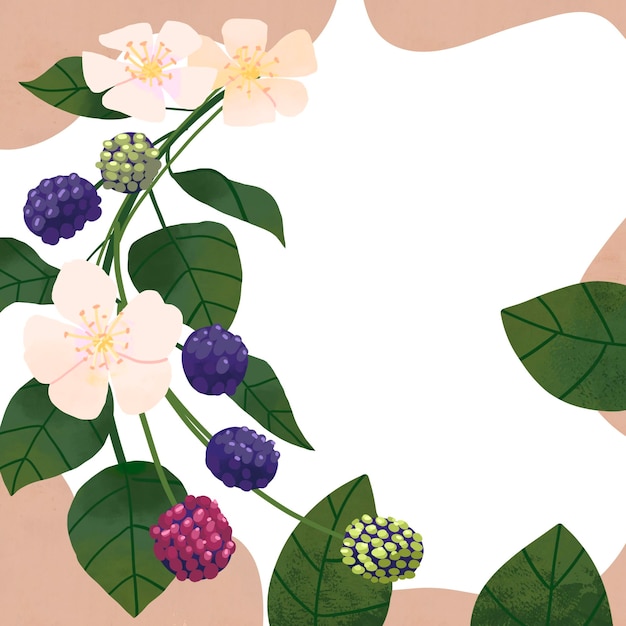 modèle de fleur d'illustration