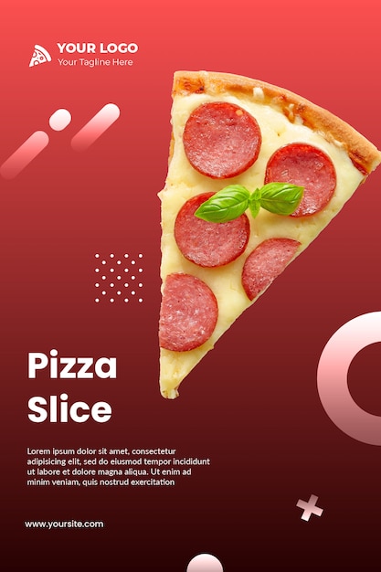 Modèle De Flyer De Pizza Instagram Psd