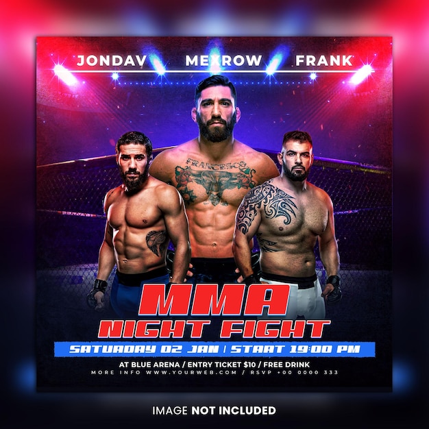 Modèle De Flyer Sportif Mma