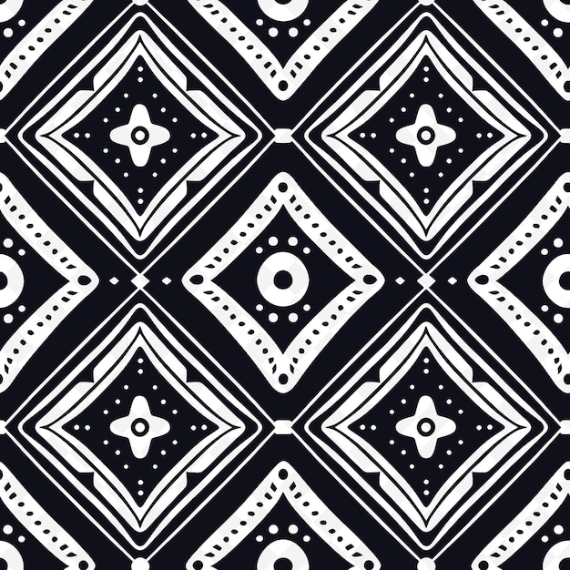 PSD modèle géométrique minimaliste simple dans le style du kenya collection d'art de ligne décorative bl outline