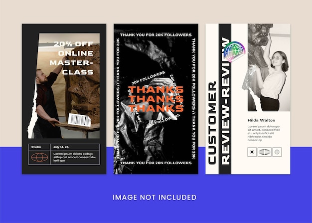 Modèle d'histoire instagram Porta Coach vol3