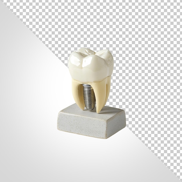 Modèle d'implant dentaire