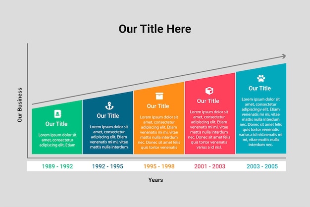 Modèle infographique