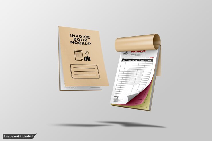 PSD modèle de livre de facture