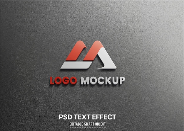 Modèle de logo 3D moderne