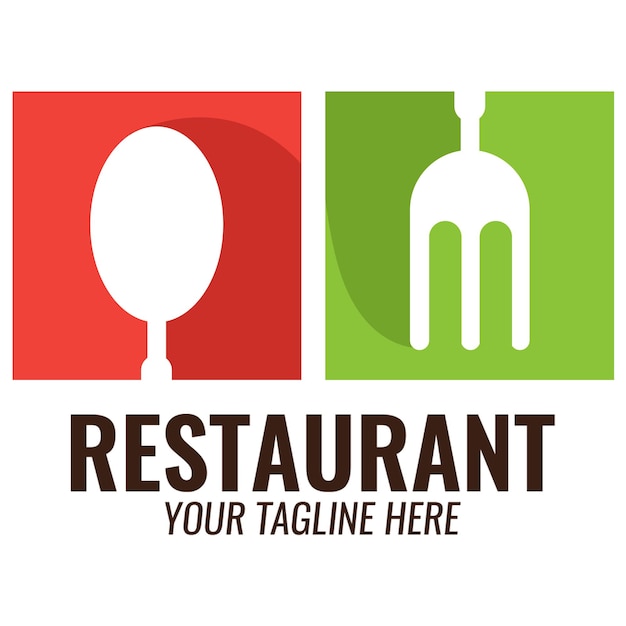 Modèle de logo du restaurant