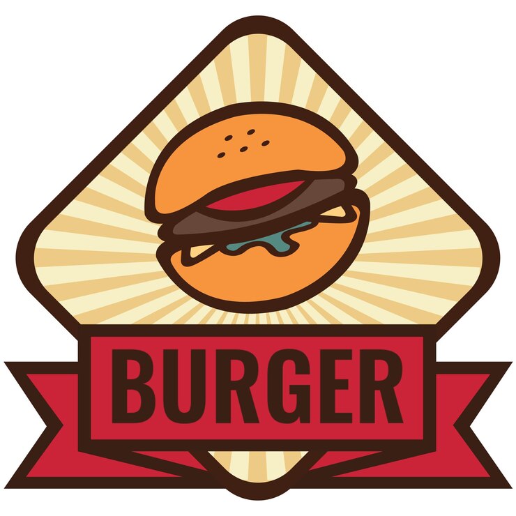 PSD modèle de logo du restaurant
