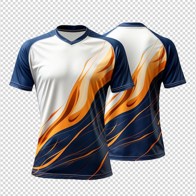 PSD modèle de maillot d'e-sports