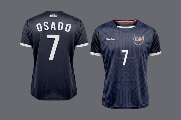 PSD modèle de maillot de football