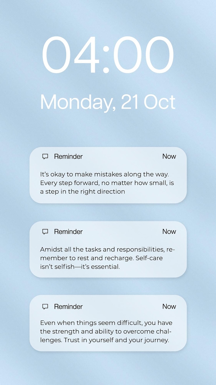 PSD modèle de message de notification propre et simple pour les médias sociaux