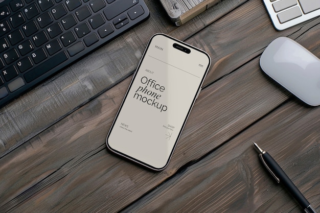 Modèle mobile à l'intérieur