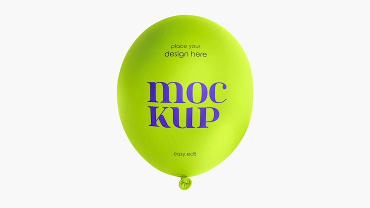 PSD modèle de modèle de ballon