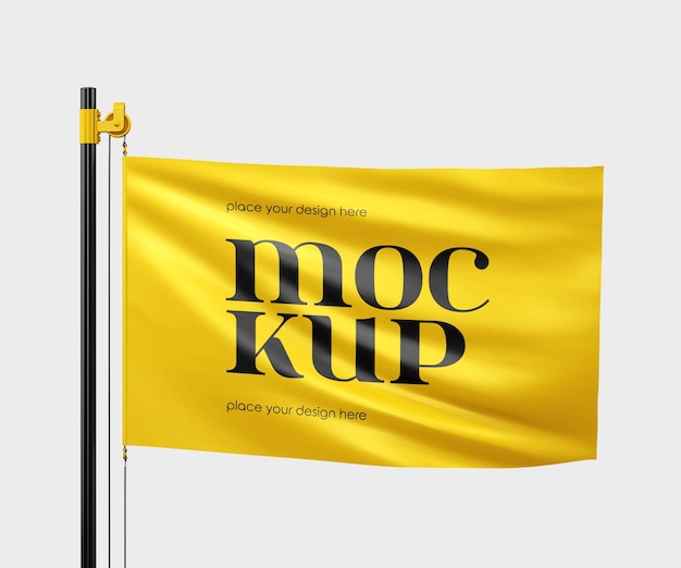 Modèle de modèle de drapeau psd