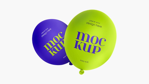 Modèle De Modèle Psd De Ballons