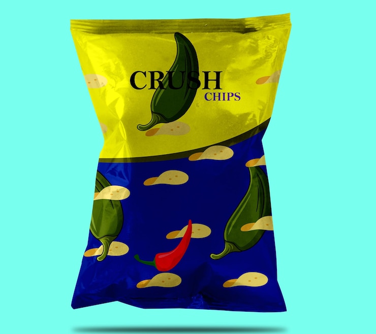 PSD modèle de modélisation de la poche de chips psd