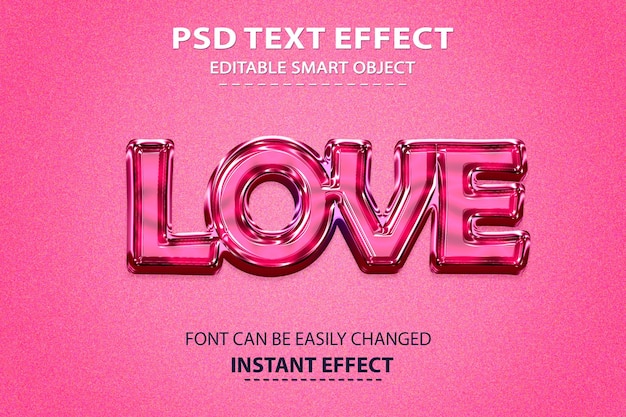 modèle modifiable d'effet de texte psd