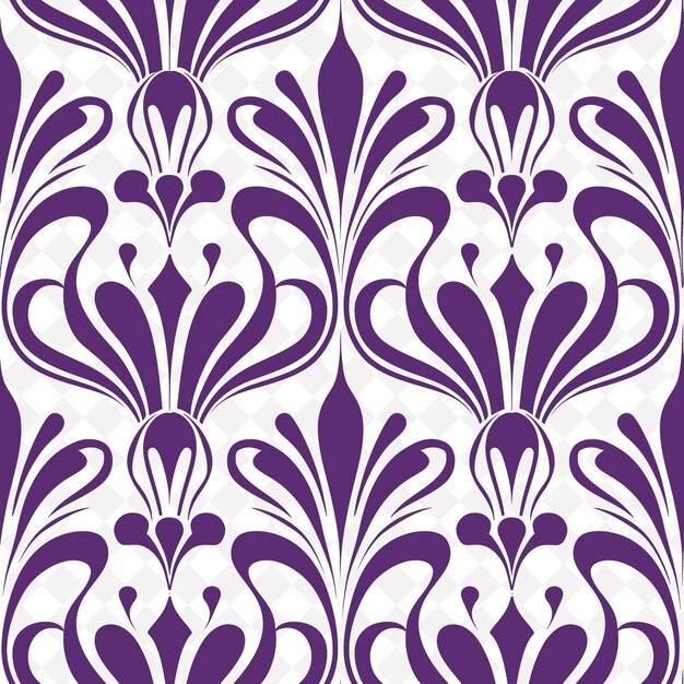 Modèle organique Art Nouveau avec icône organique et Li coulant Design vectoriel de modèle naturel abstrait