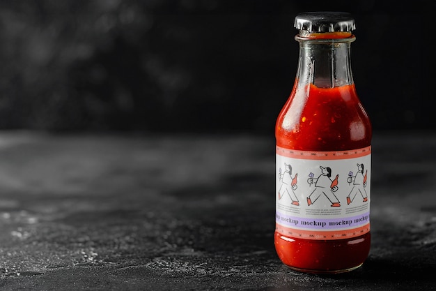 PSD modèle de pot de condiments et d'épices