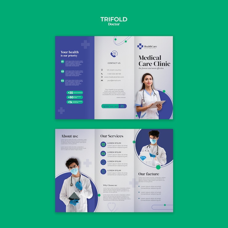 PSD modèle de profession de médecin