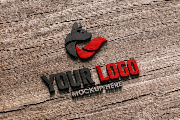 Modèle Psd De Conception De Logo Premium