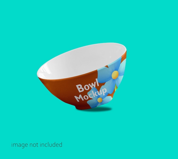 Modèle PSD de conception de maquette de bol réaliste