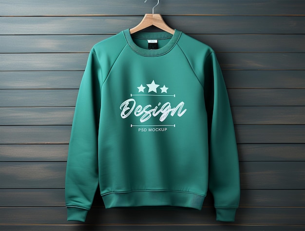 Modèle Psd De Conception De Maquette De Sweat-shirt