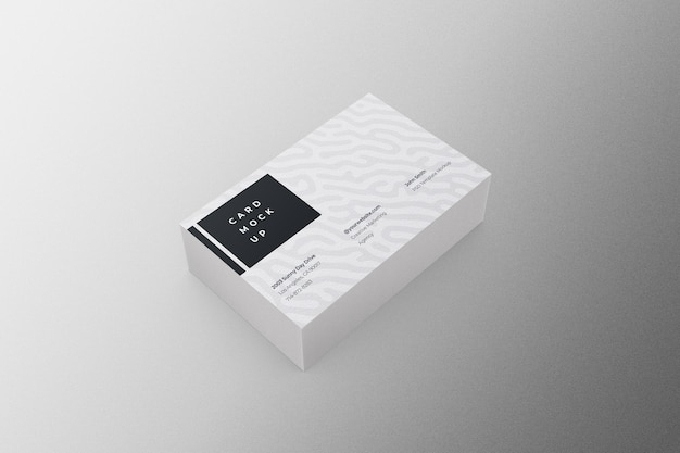 Modèle PSD de maquette de carte de visite