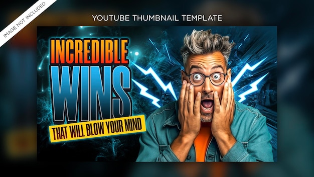 Modèle PSD premium de conception de miniatures YouTube et de bannières web pour les entreprises