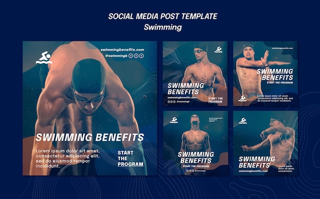 Modèle de publication sur les réseaux sociaux