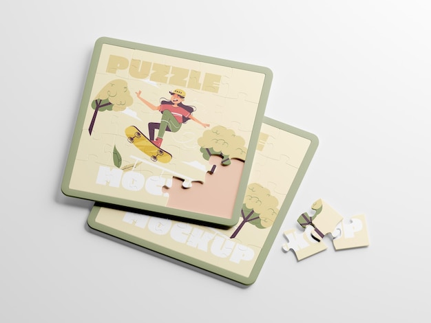 Modèle de puzzle