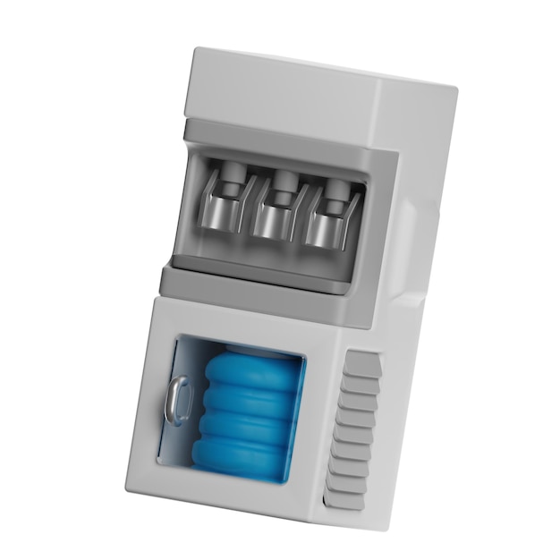 Modèle de réfrigérateur alimentaire miniature