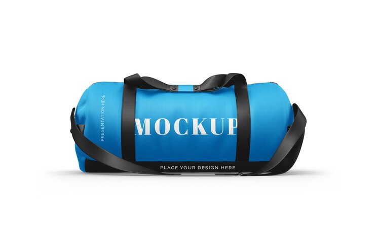 PSD modèle de sac à dos bleu