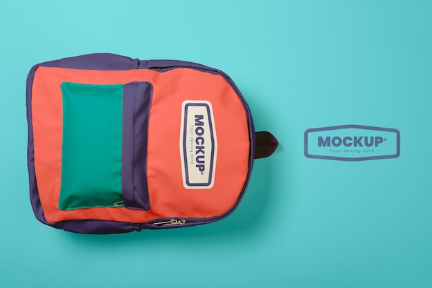 Modèle de sac à dos scolaire Modèle de conception