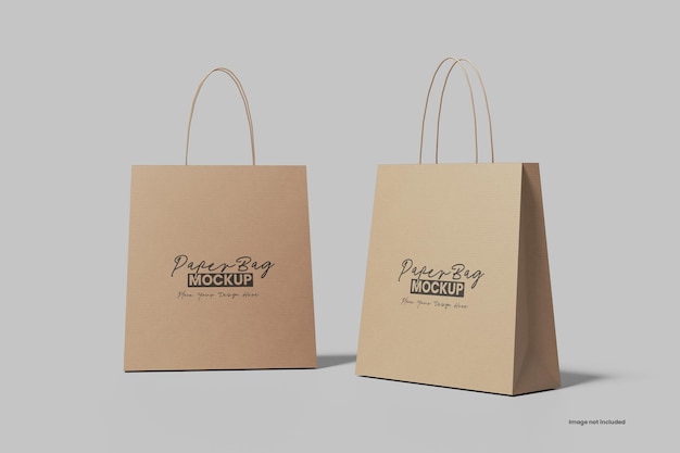 Modèle de sac en papier