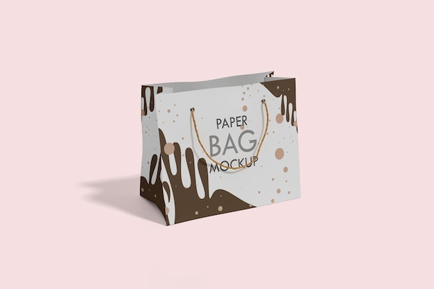 PSD modèle de sac en papier