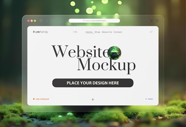 Modèle de site web
