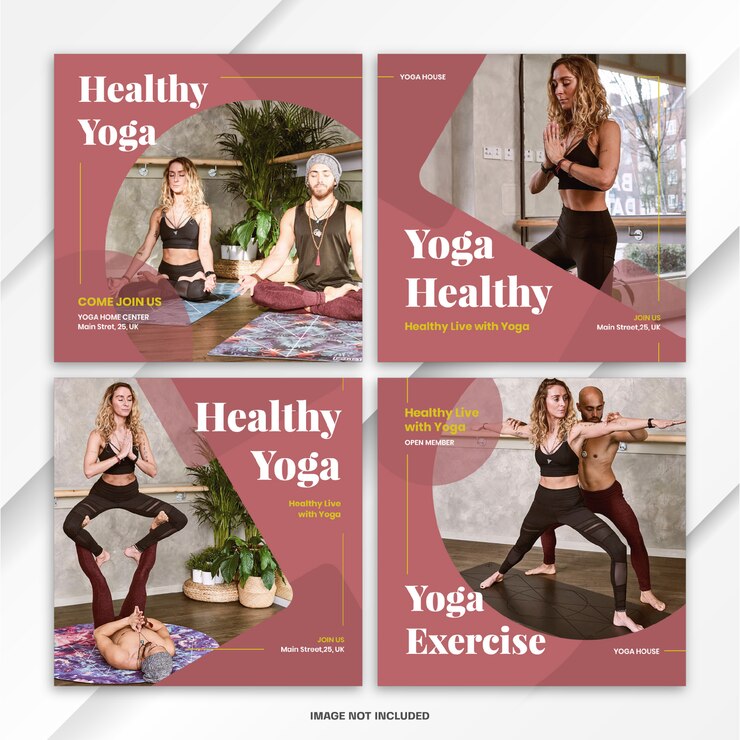 PSD modèle de sport bundle post instagram feed