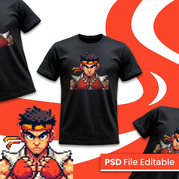 Modèle de T-shirt modifiable 1