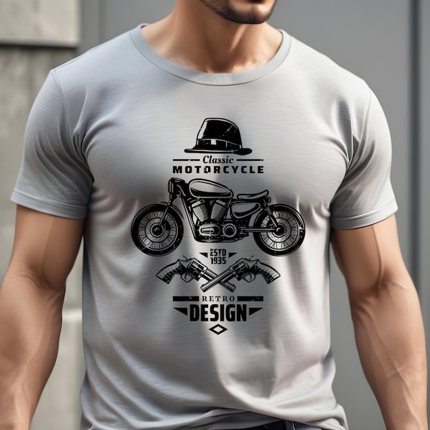 PSD modèle de t-shirt