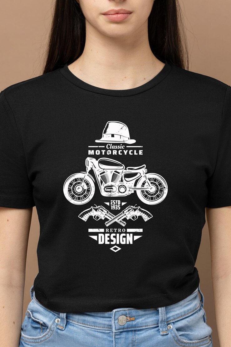 PSD modèle de t-shirt